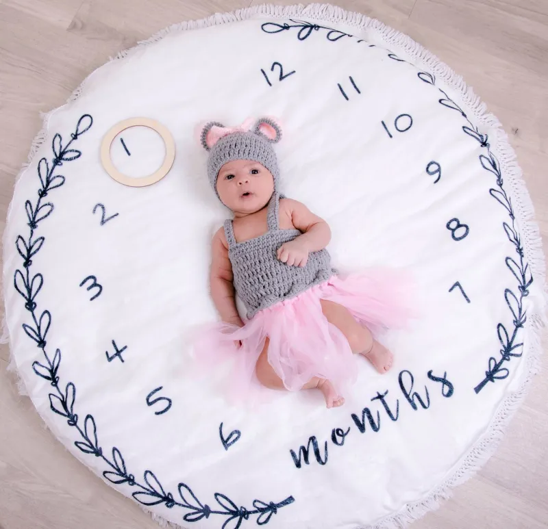 Twelve Months, Twelve Frames: A Photo-Ready Outfit Calendar for Baby's First Year